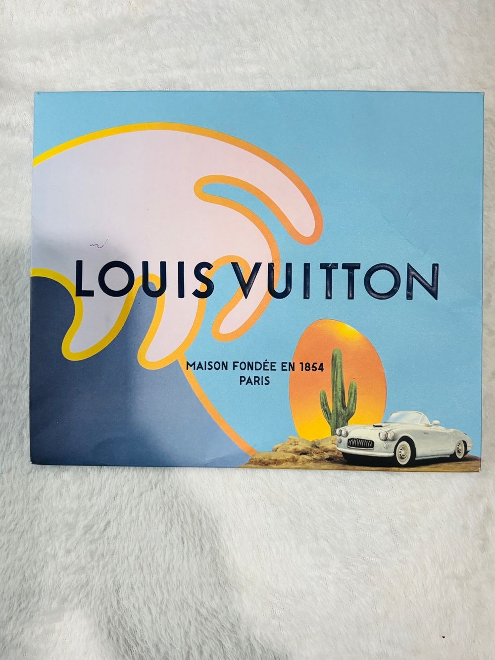 Louis Vuitton x Alex Israel Limited Edition fragrance  Shopping Bag Rare